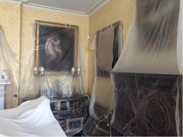 Careful preparation work in a period property